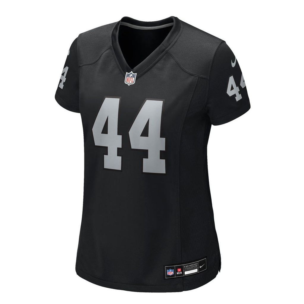 Tommy Eichenberg Las Vegas Raiders Nike Women's Team Game Official Jersey -  Black