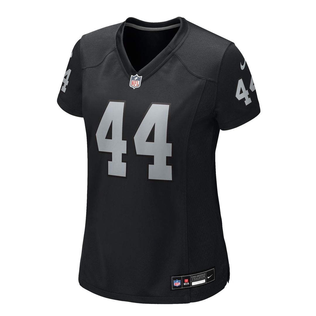 Tommy Eichenberg Las Vegas Raiders Nike Women's Team Game Official Jersey -  Black