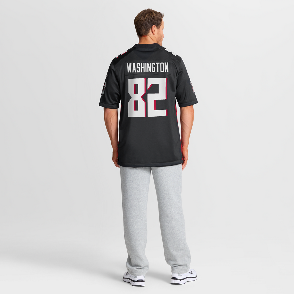 Casey Washington Atlanta Falcons Nike Team Game Official Jersey -  Black