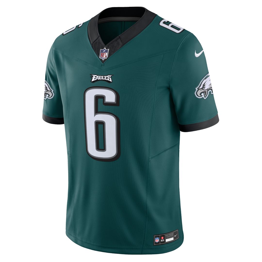 DeVonta Smith Philadelphia Eagles Nike Vapor F.U.S.E. Limited Official Jersey - Black