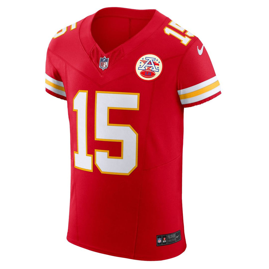 Patrick Mahomes Kansas City Chiefs Nike  Vapor F.U.S.E. Elite Official Jersey - Red