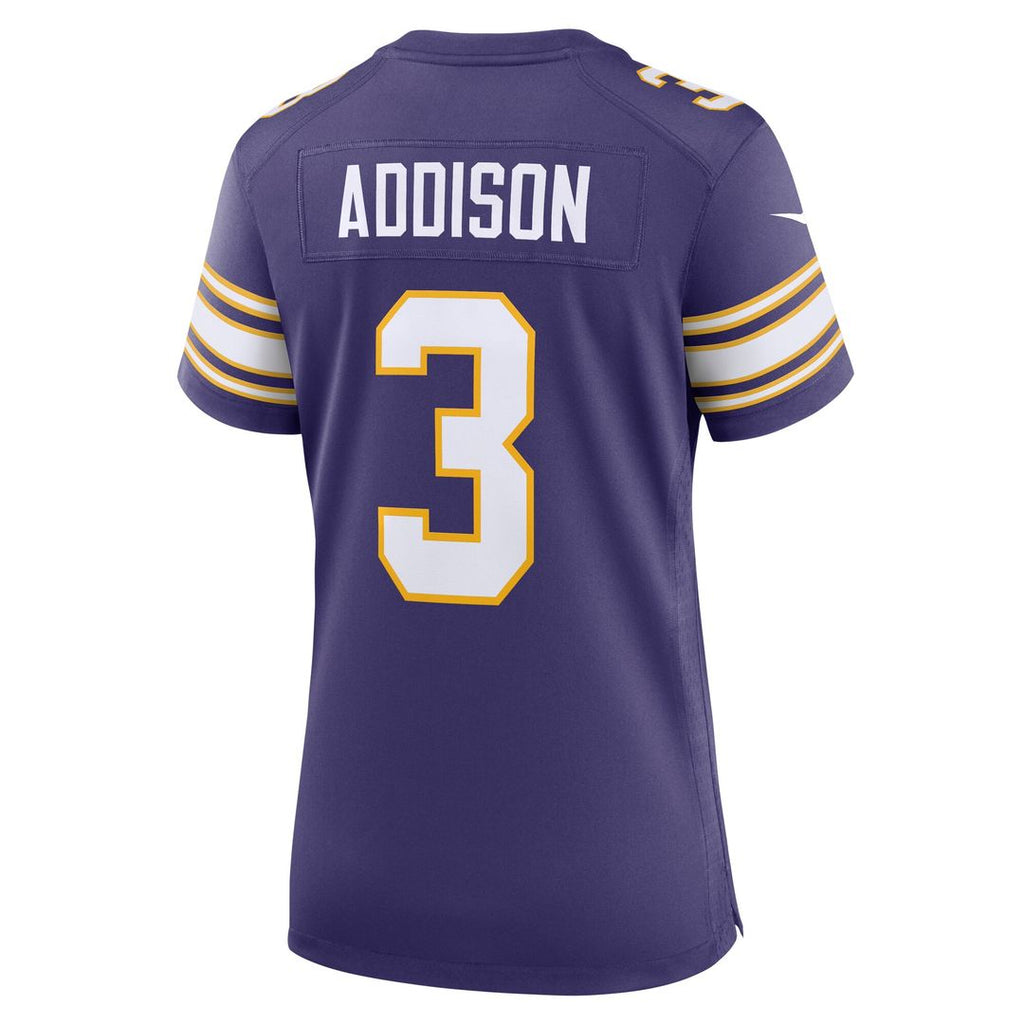 Jordan Addison Minnesota Vikings Nike Women's Alternate Game Jersey - Purple