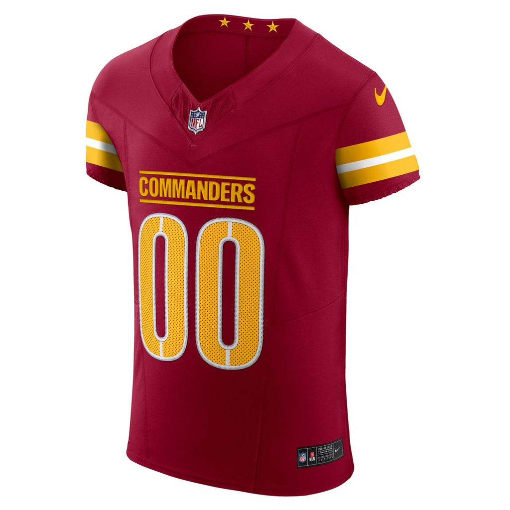 Washington Commanders Nike Team Vapor F.U.S.E. Elite Custom Official Jersey -  Burgundy