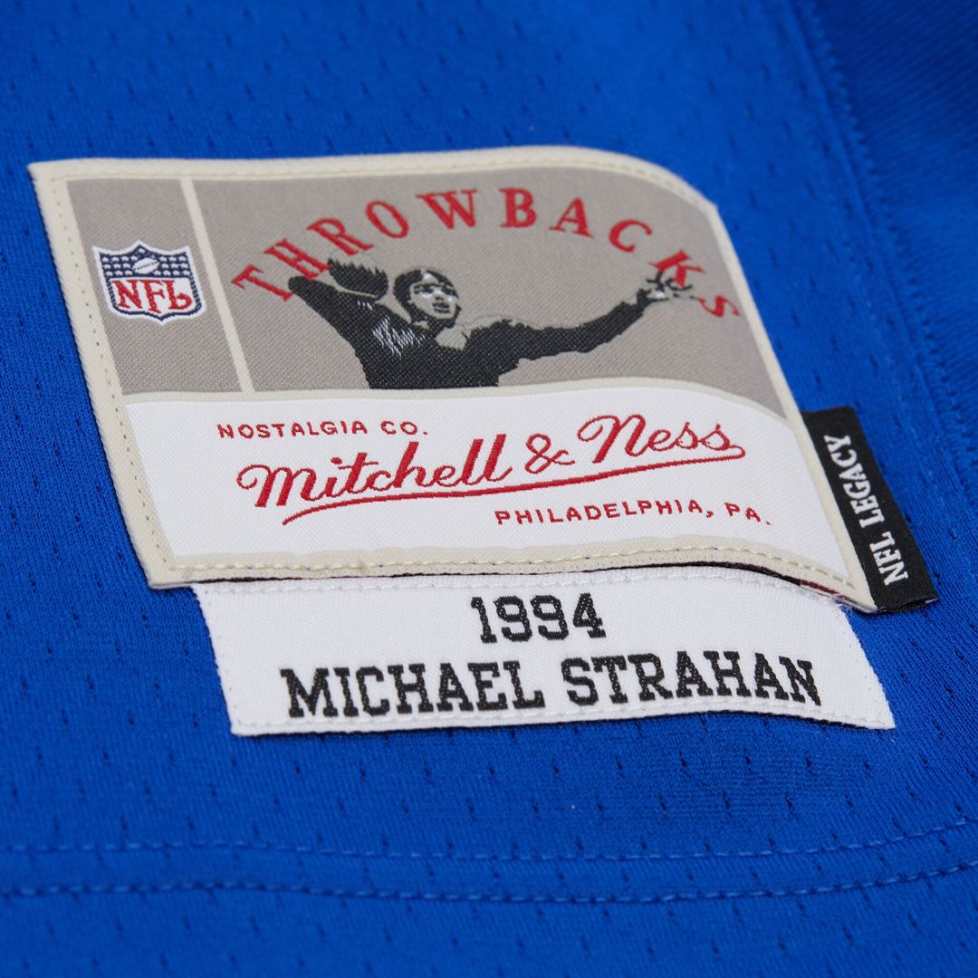 Michael Strahan New York Giants Mitchell & Ness 1994 Legacy Replica Jersey - Royal