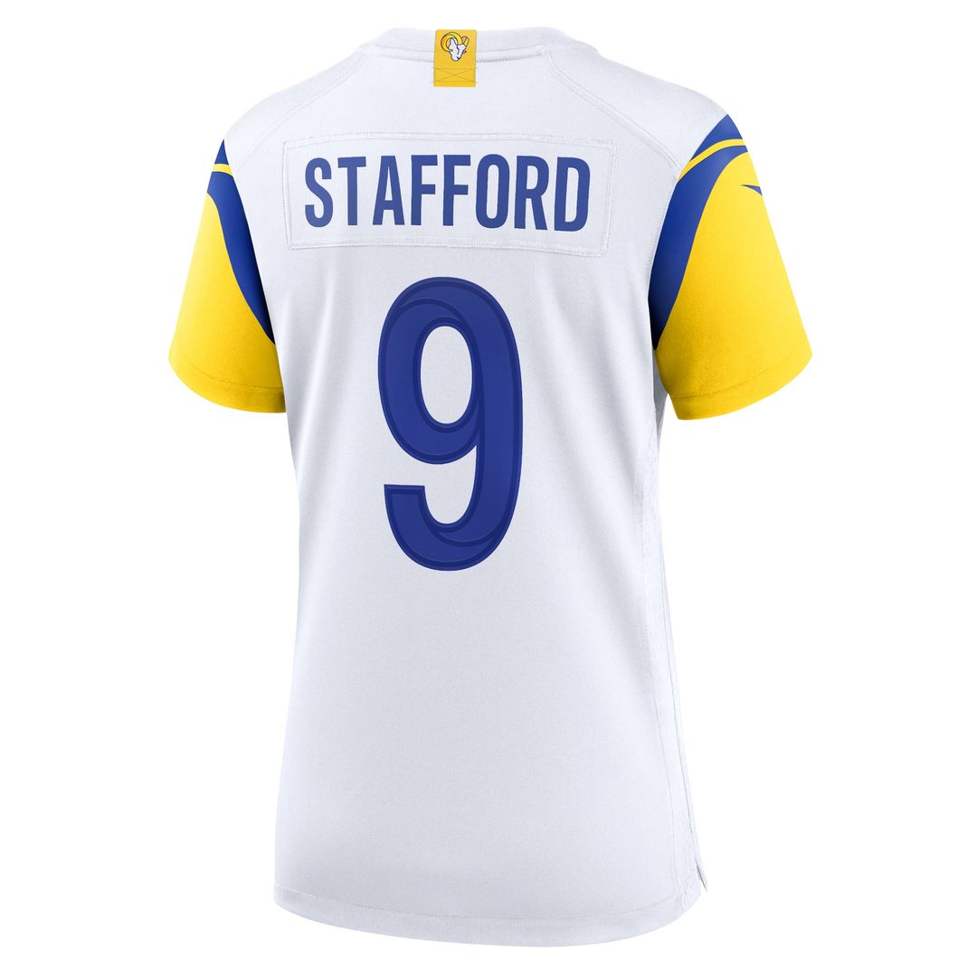 Matthew Stafford Los Angeles Rams Nike Women's Player Official Jersey - White