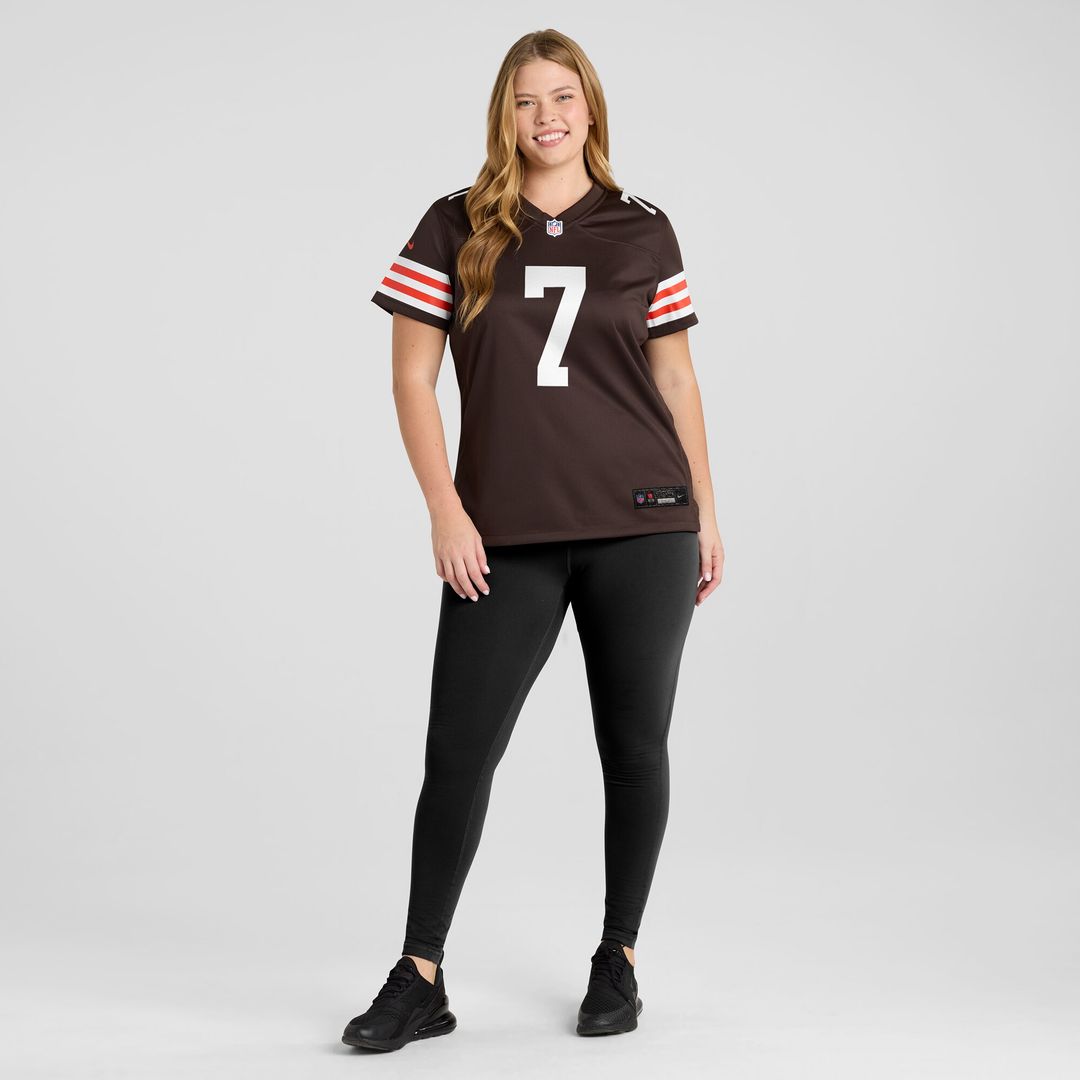 Dustin Hopkins Cleveland Browns Nike Women's Team Game Jersey - Brown