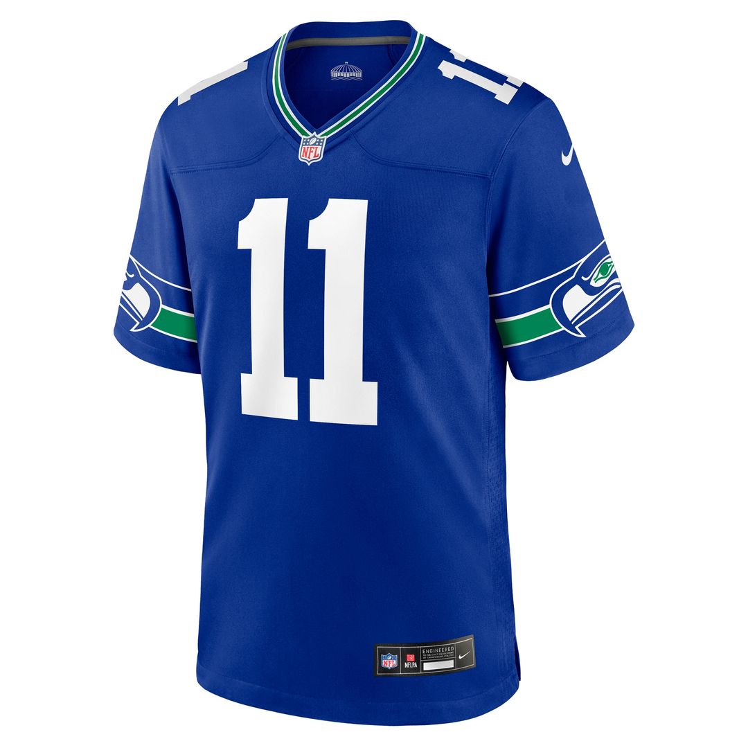Jaxon Smith-Njigba Seattle Seahawks Nike Game Official Jersey - White