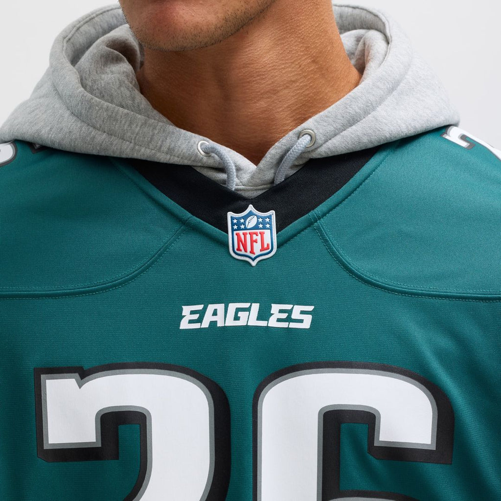 Saquon Barkley Philadelphia Eagles Nike Alternate Game Official Jersey -  Black