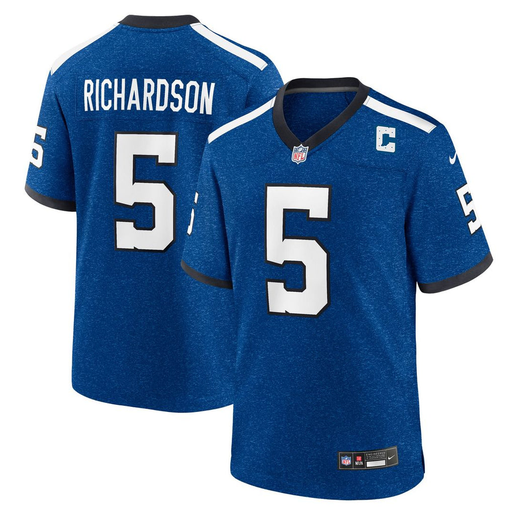 Anthony Richardson Indianapolis Colts Nike Indiana Nights Alternate Game Official Jersey - Royal