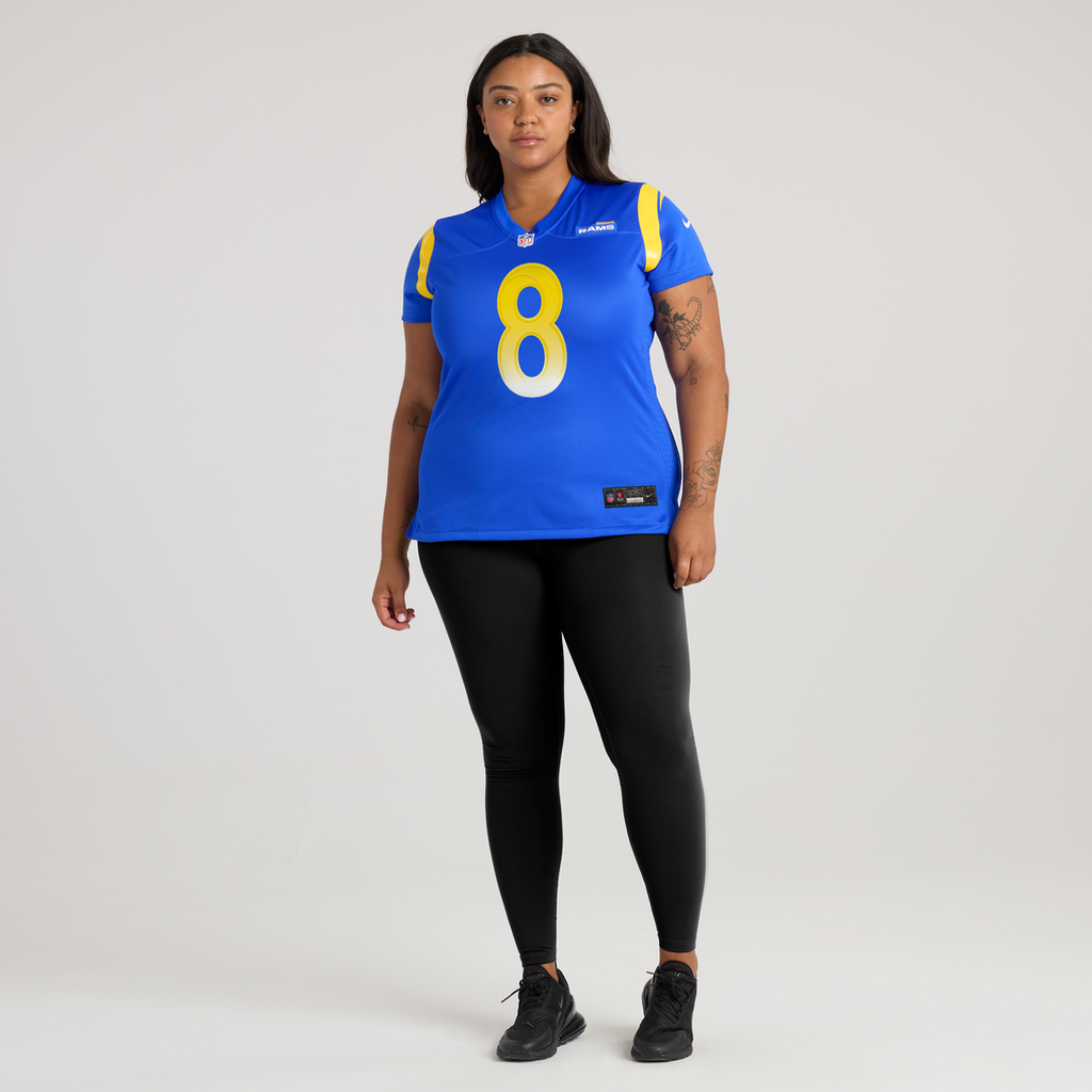 Jared Verse Los Angeles Rams Nike Women's Team Game Jersey - Royal