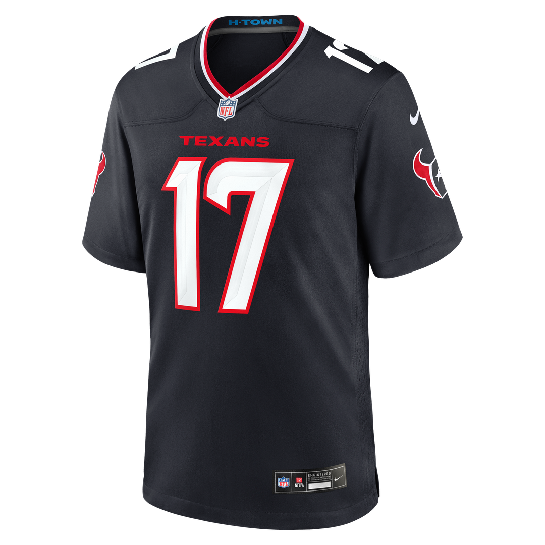 Braxton Berrios Houston Texans Nike Team Game Jersey - Navy