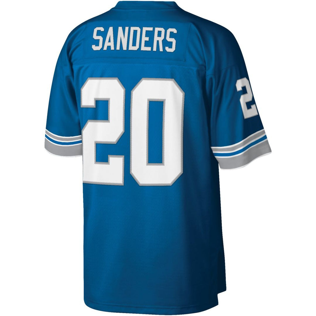 Barry Sanders Detroit Lions Mitchell & Ness Legacy Replica Official Jersey - Blue