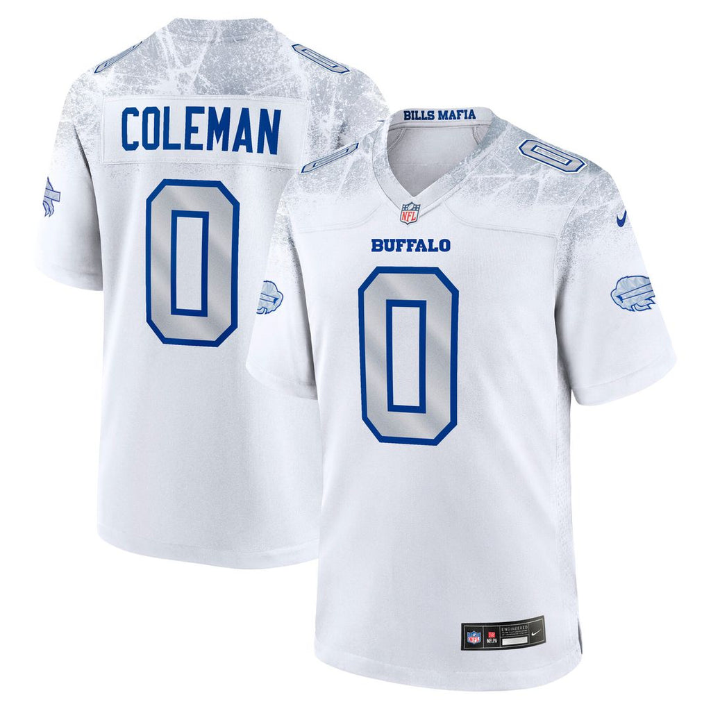Keon Coleman Buffalo Bills Nike 2025 Rivalries Collection Game Official Jersey - White