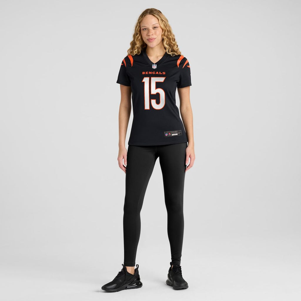 Charlie Jones Cincinnati Bengals Nike Women's Team Game Official Jersey -  Black