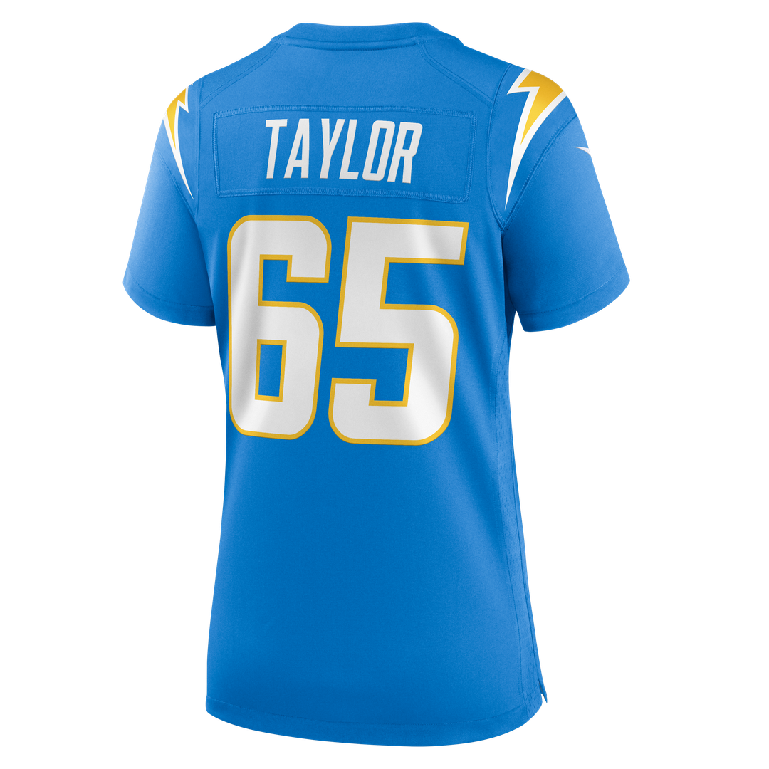Logan Taylor Los Angeles Chargers Nike Women's Team Game Official Jersey -  Powder Blue