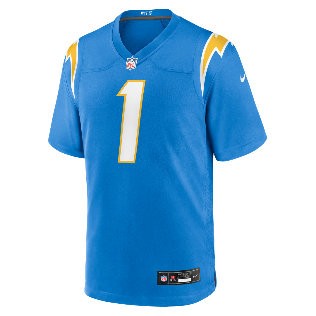 Akheem Mesidor Los Angeles Chargers Nike 2026 NFL Draft First Round Pick No. 22 Team Game Official Jersey - Powder Blue