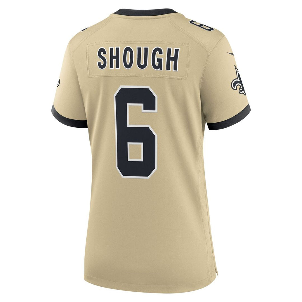 Tyler Shough New Orleans Saints Nike Women's Game Official Jersey - Black