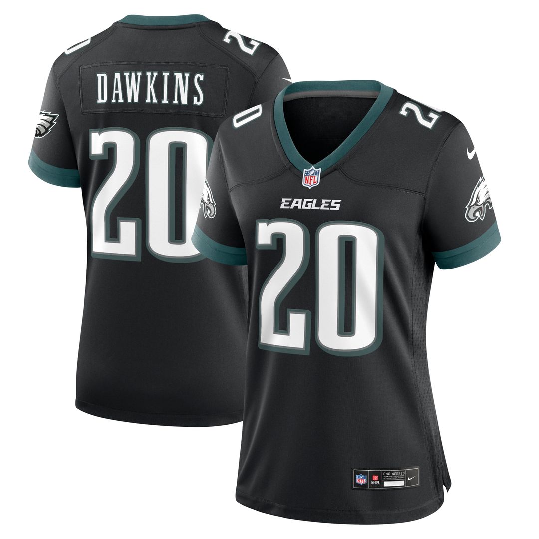 Brian Dawkins Philadelphia Eagles Nike Women's Retired Player Game Official Jersey - Midnight Green