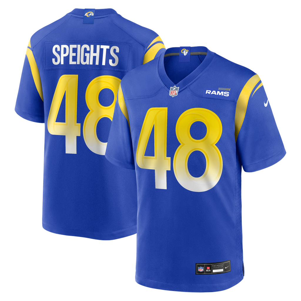 Omar Speights Los Angeles Rams Nike Game Jersey - Royal