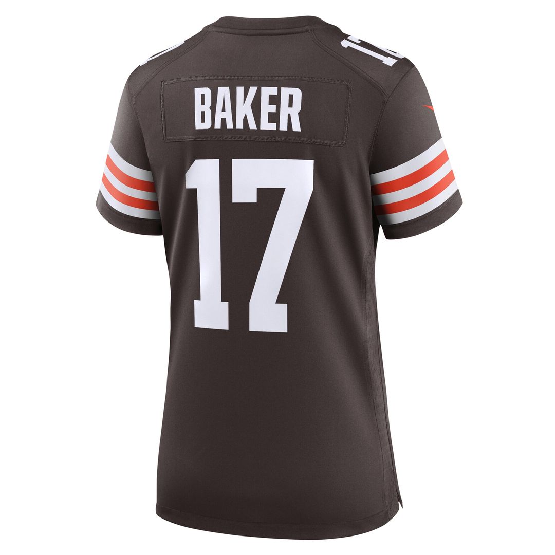 Jerome Baker Cleveland Browns Nike Women's Team Game Jersey - Brown