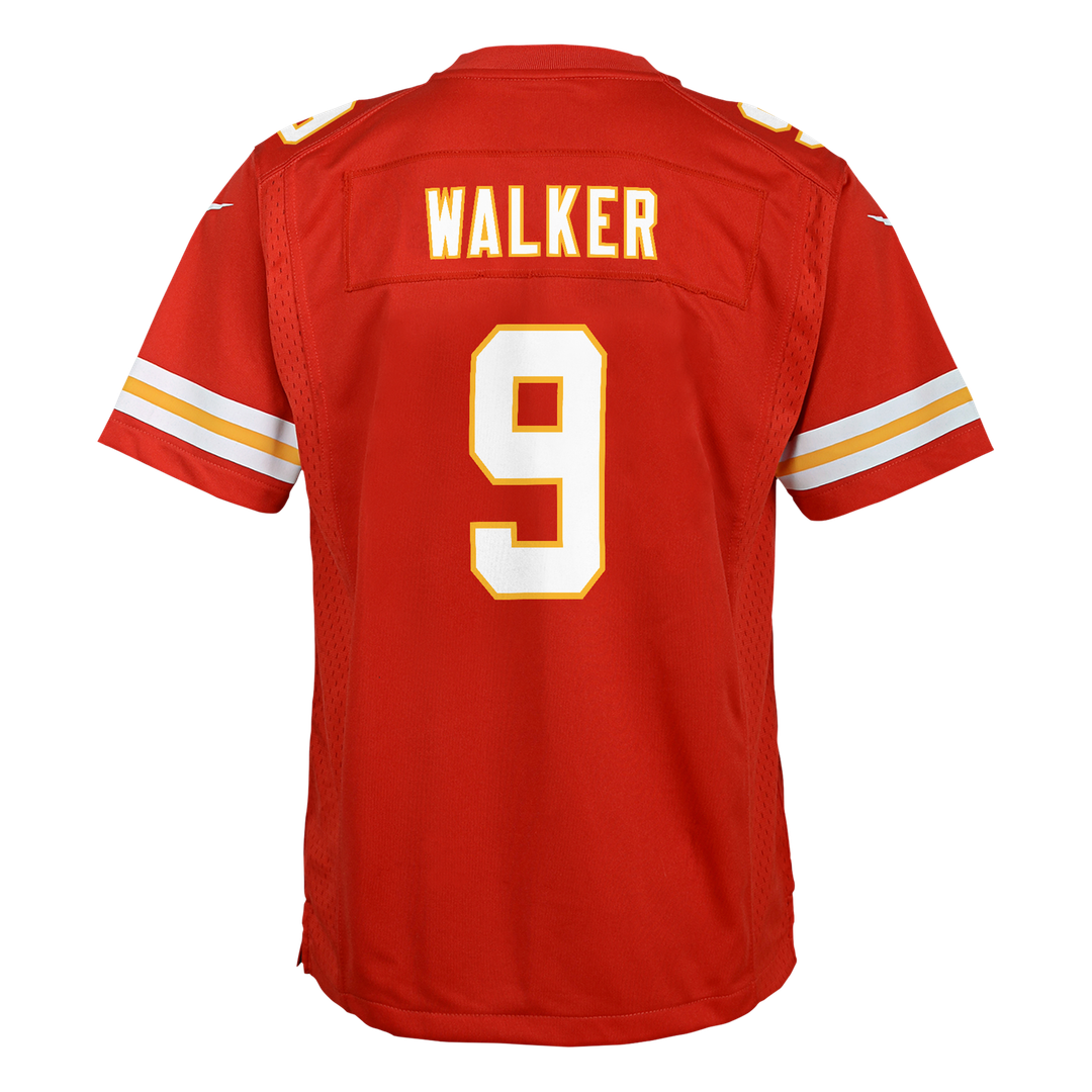 Kenneth Walker III Kansas City Chiefs Nike Youth Game Official Jersey - Red
