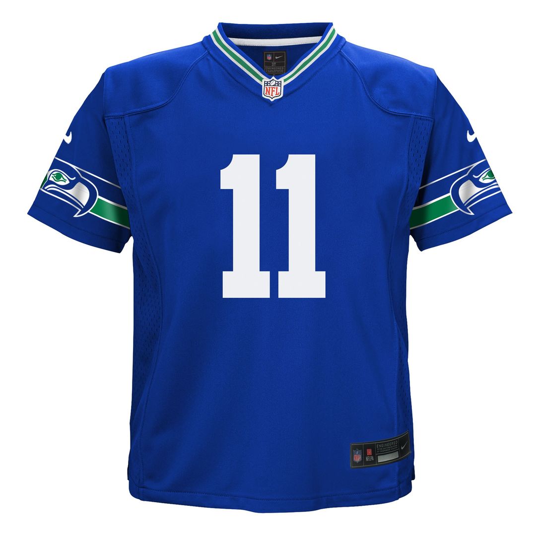 Jaxon Smith-Njigba Seattle Seahawks Nike Toddler Alternate Game Official Jersey - Royal