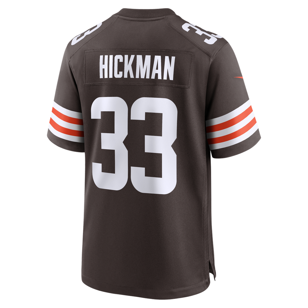 Ronnie Hickman Cleveland Browns Nike Team Game Official Jersey -  Brown