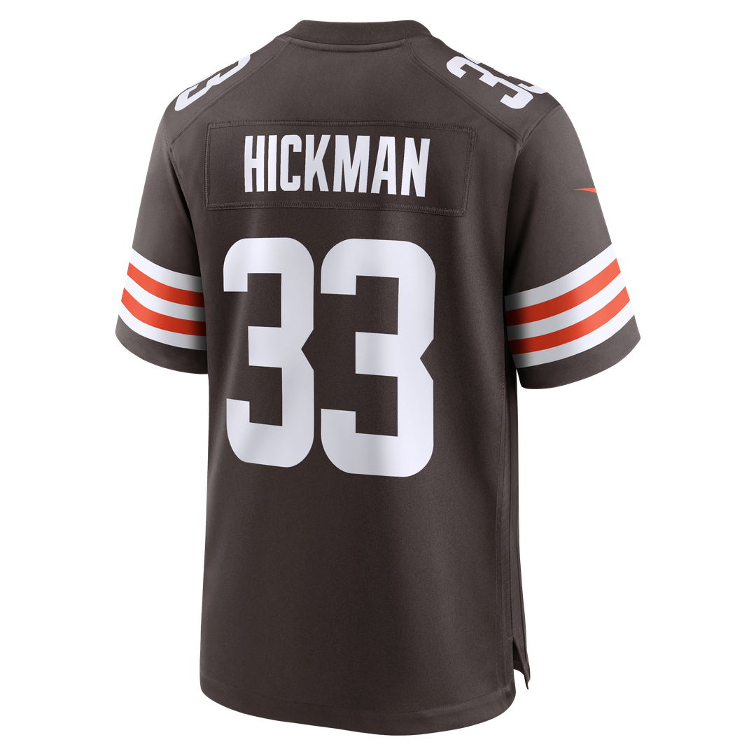 Ronnie Hickman Cleveland Browns Nike Team Game Official Jersey -  Brown