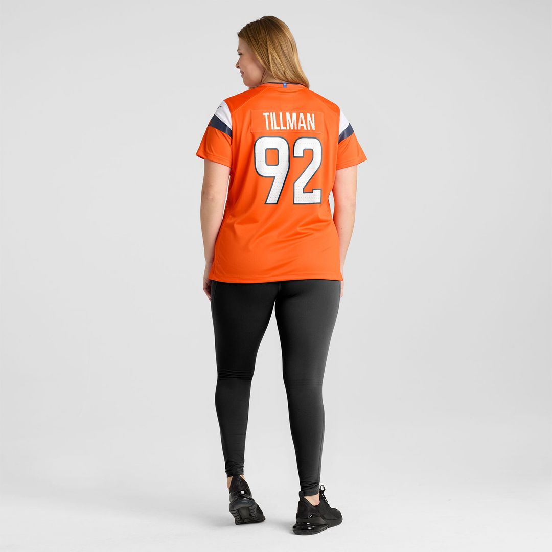 Dondrea Tillman Denver Broncos Nike Women's Team Game Official Jersey -  Orange