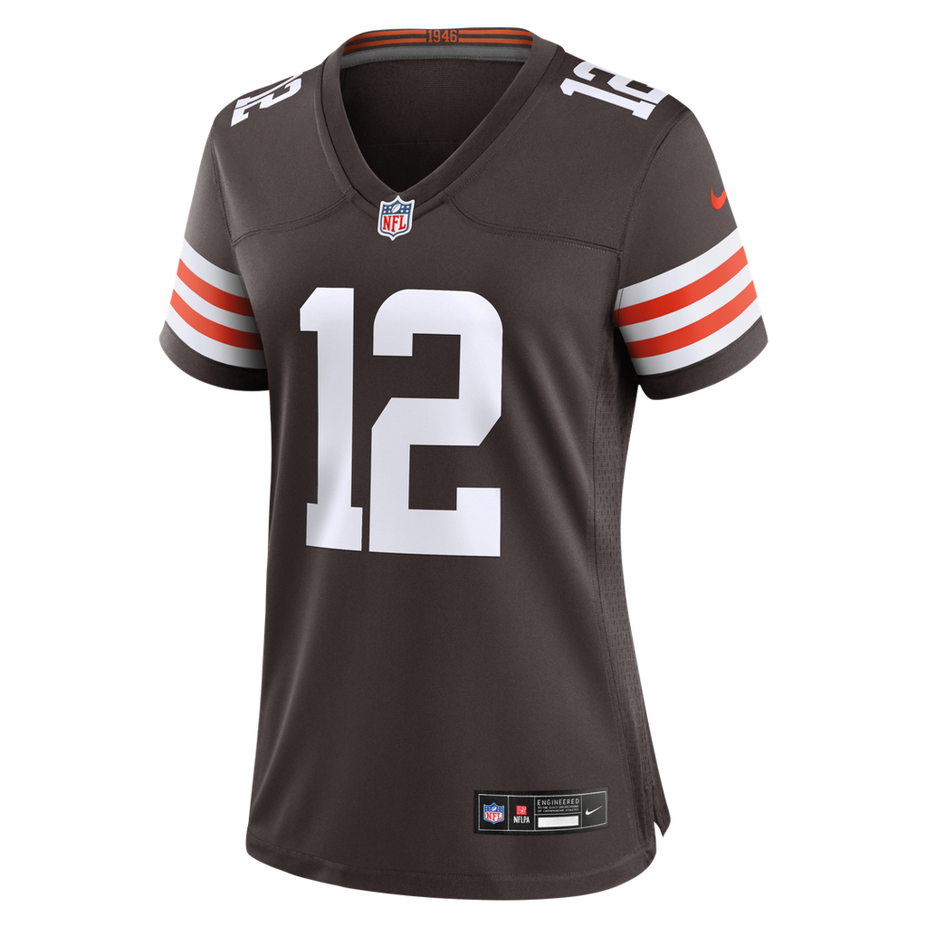 Denzel Boston Cleveland Browns Nike Women's Team Game Official Jersey -  Brown