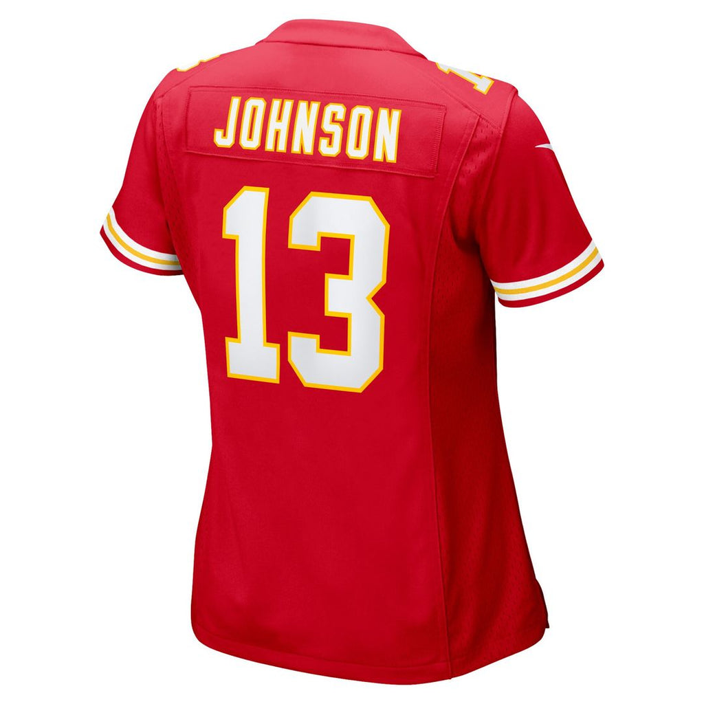 Nazeeh Johnson Kansas City Chiefs Nike Women's Game Player Official Jersey - Red