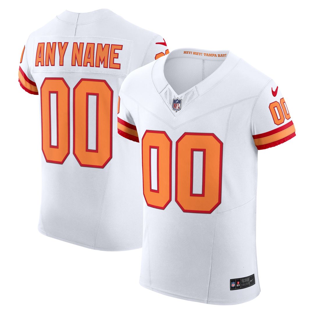Tampa Bay Buccaneers Nike Vapor F.U.S.E. Custom Elite Jersey - White