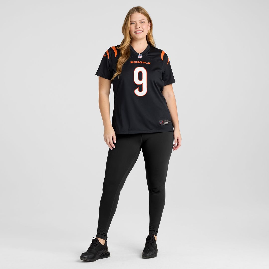 Joe Burrow Cincinnati Bengals Women's Nike Player Game Official Jersey - Black