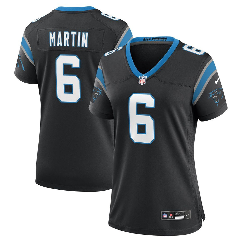 Sam Martin Carolina Panthers Nike Women's Team Game Official Jersey -  Black
