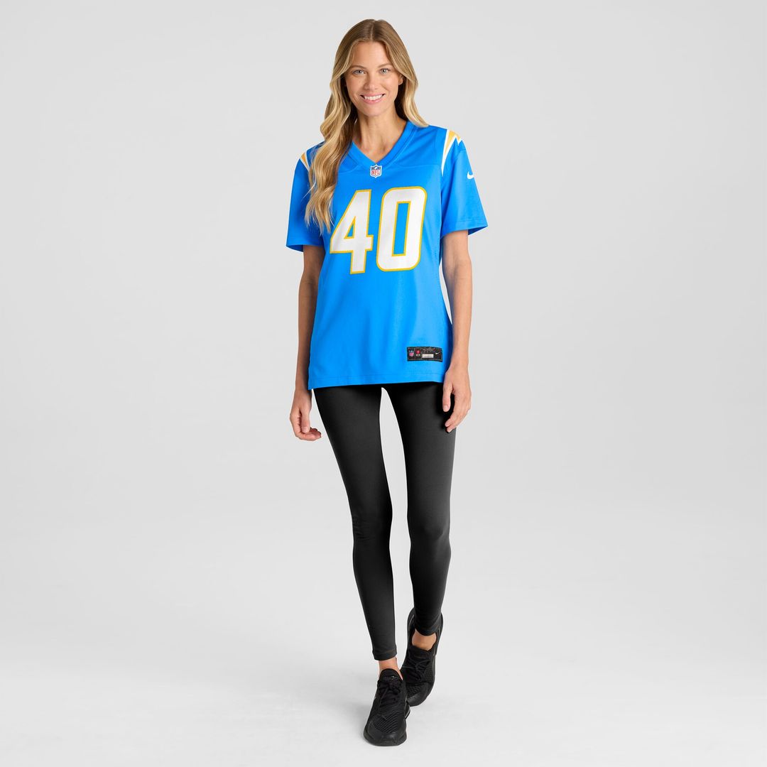 Kendall Williamson Los Angeles Chargers Nike Women's Team Game Jersey - Powder Blue