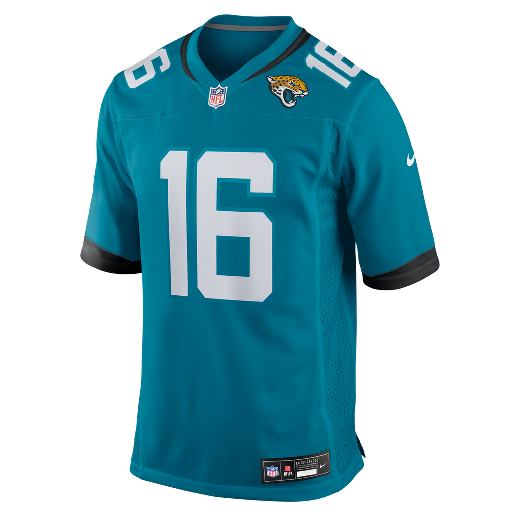 Trevor Lawrence Jacksonville Jaguars Nike Game Official Jersey - Teal