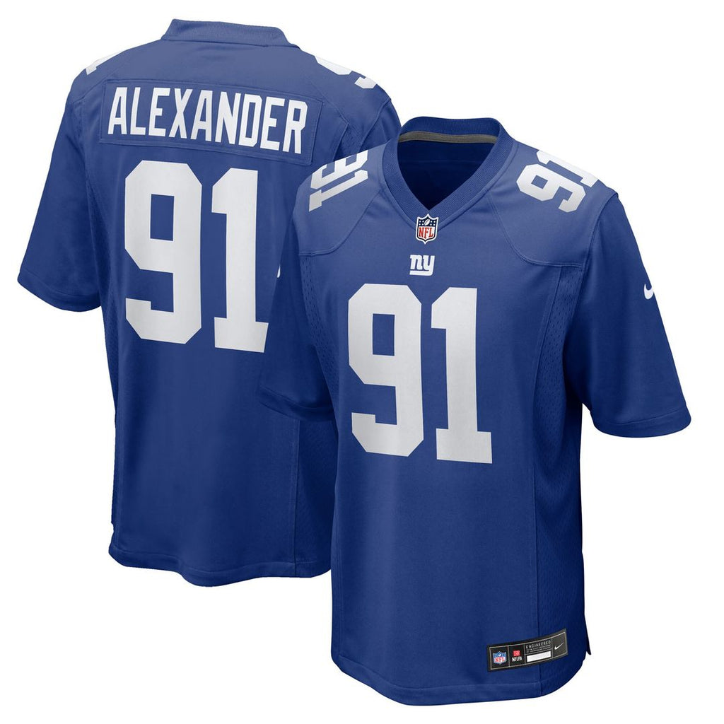 Darius Alexander New York Giants Nike Team Game Jersey - Royal