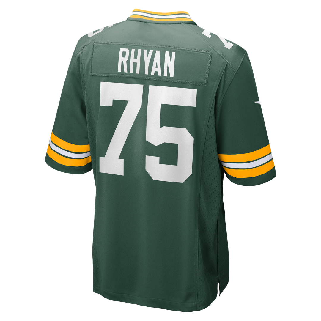 Sean Rhyan Green Bay Packers Nike Game Player Official Jersey - Green