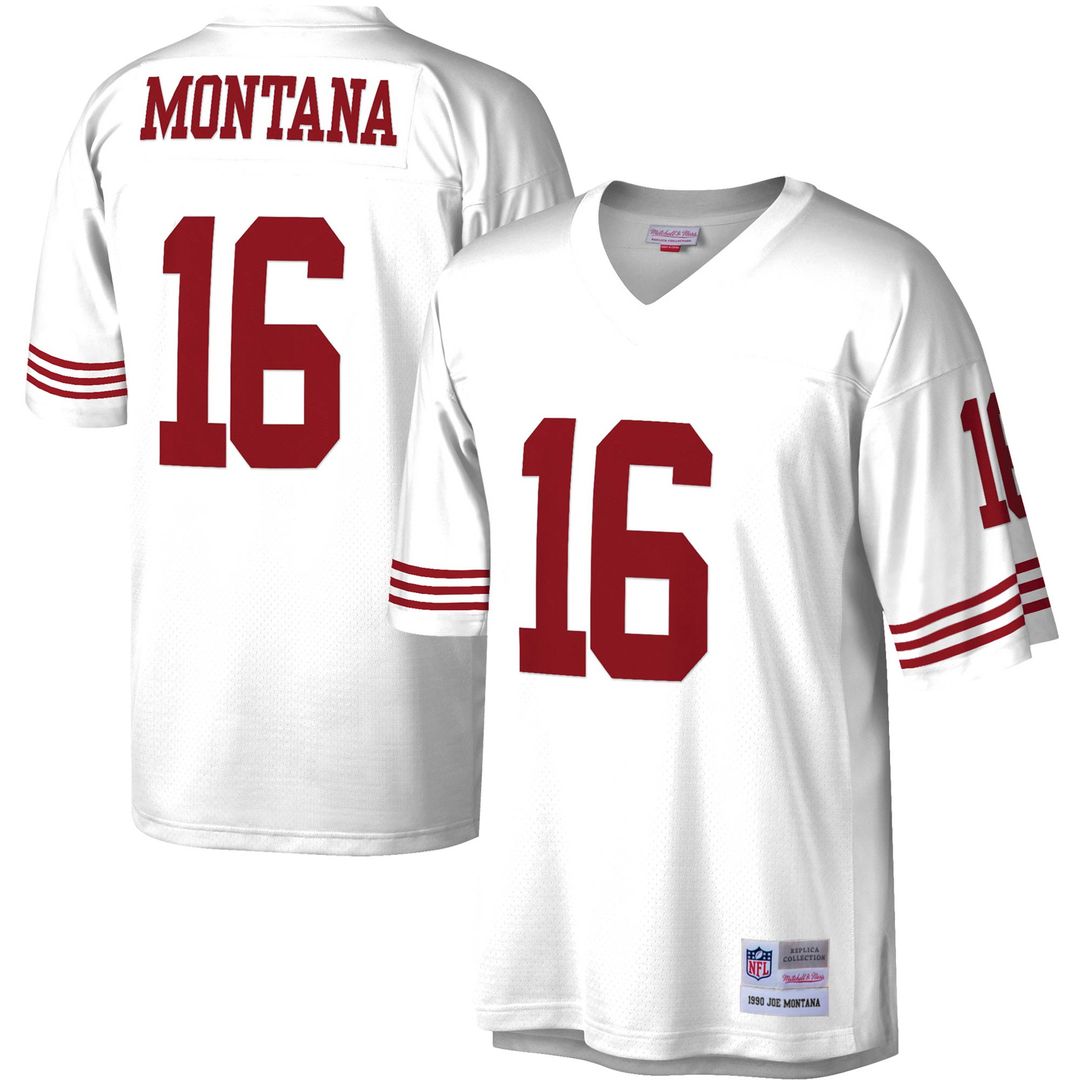 Joe Montana San Francisco 49ers Mitchell & Ness Legacy Replica Official Jersey - Scarlet
