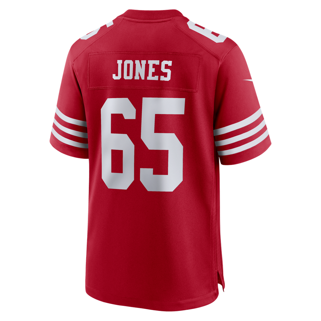 Robert Jones San Francisco 49ers Nike Team Game Jersey - Scarlet