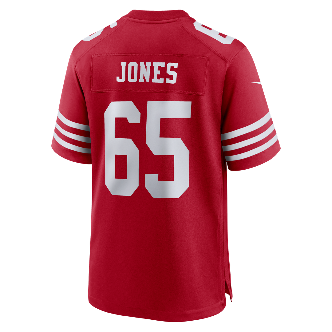 Robert Jones San Francisco 49ers Nike Team Game Jersey - Scarlet