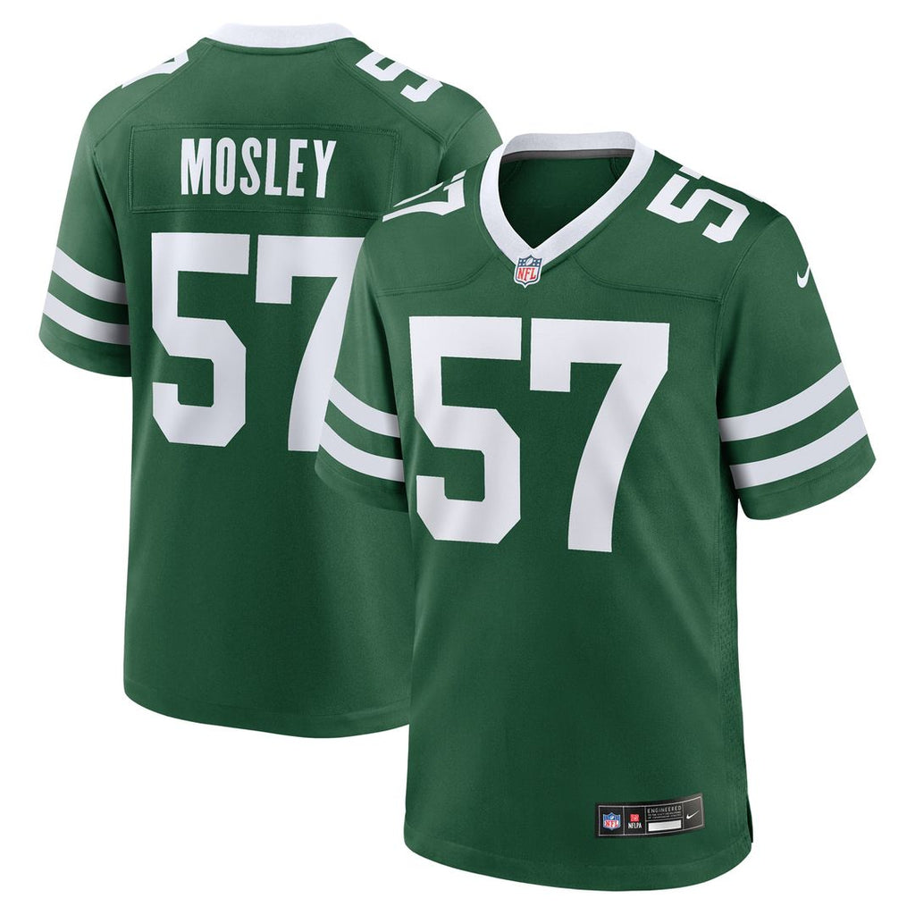 C.J. Mosley New York Jets Nike Team Game Official Jersey - Legacy Green