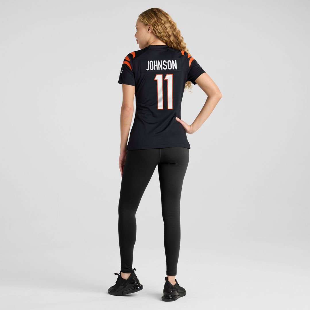 Josh Johnson Cincinnati Bengals Nike Women's Team Game Official Jersey -  Black