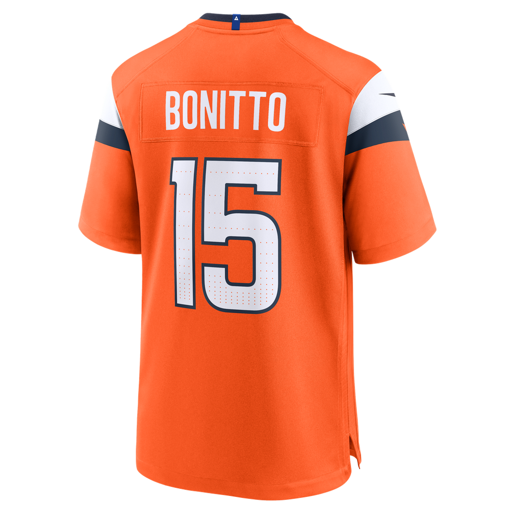 Nik Bonitto Denver Broncos Nike Alternate Game Jersey - Navy