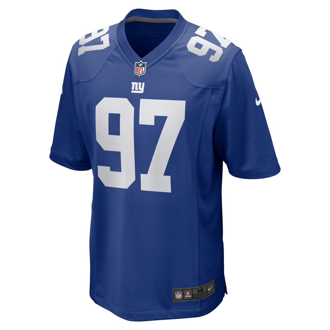 Dexter Lawrence II New York Giants Nike Team Game Player Official Jersey - Royal