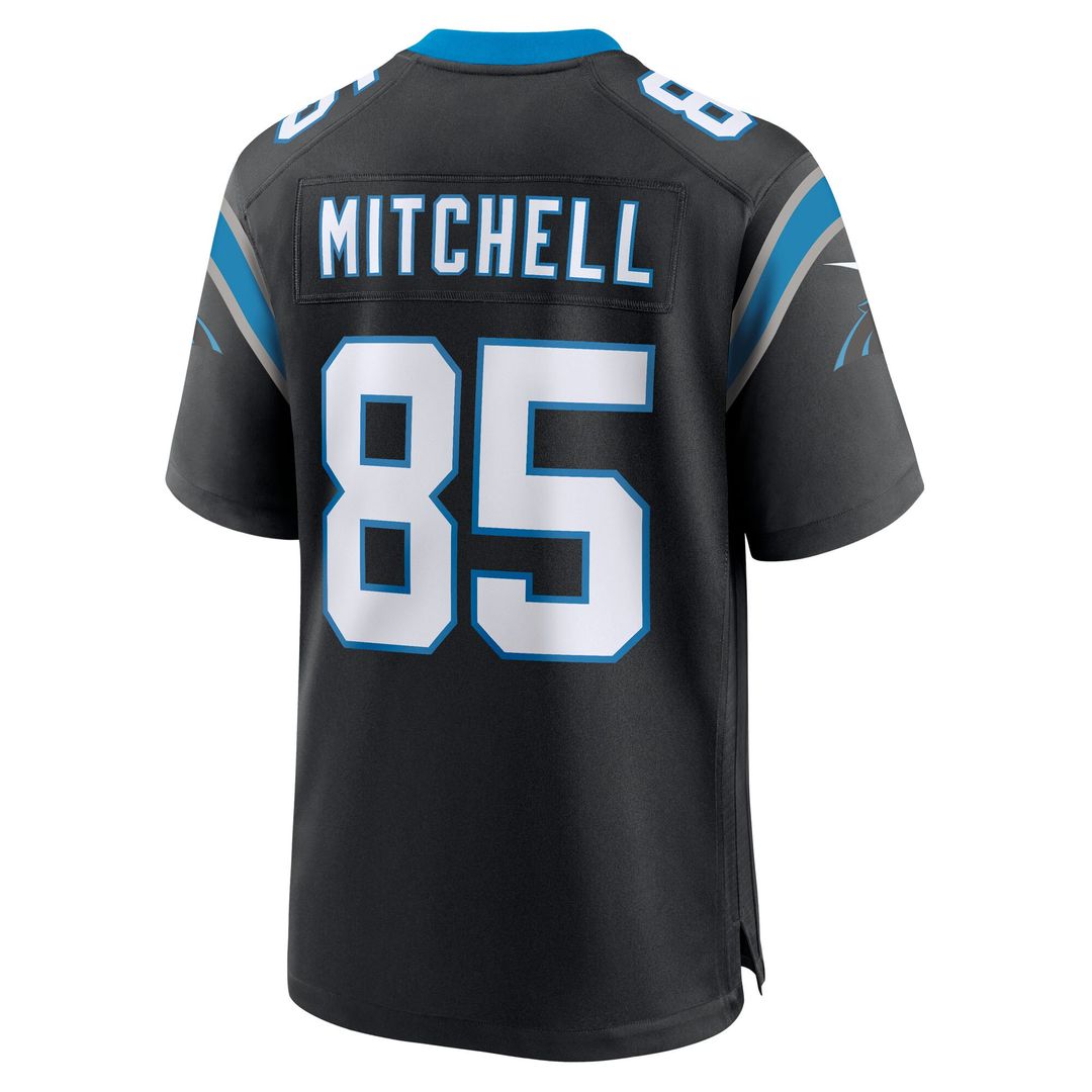James Mitchell Carolina Panthers Nike Team Game Official Jersey -  Black
