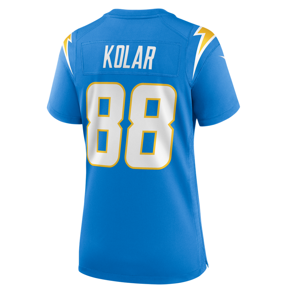 Charlie Kolar Los Angeles Chargers Nike Women's Team Game Official Jersey -  Powder Blue