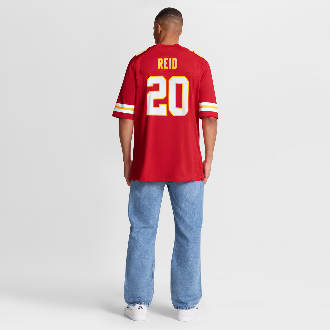 Justin Reid Kansas City Chiefs Nike Game Official Jersey - Red