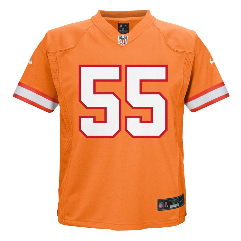 Derrick Brooks Tampa Bay Buccaneers Nike Infant Alternate  Player Game Official Jersey - Orange