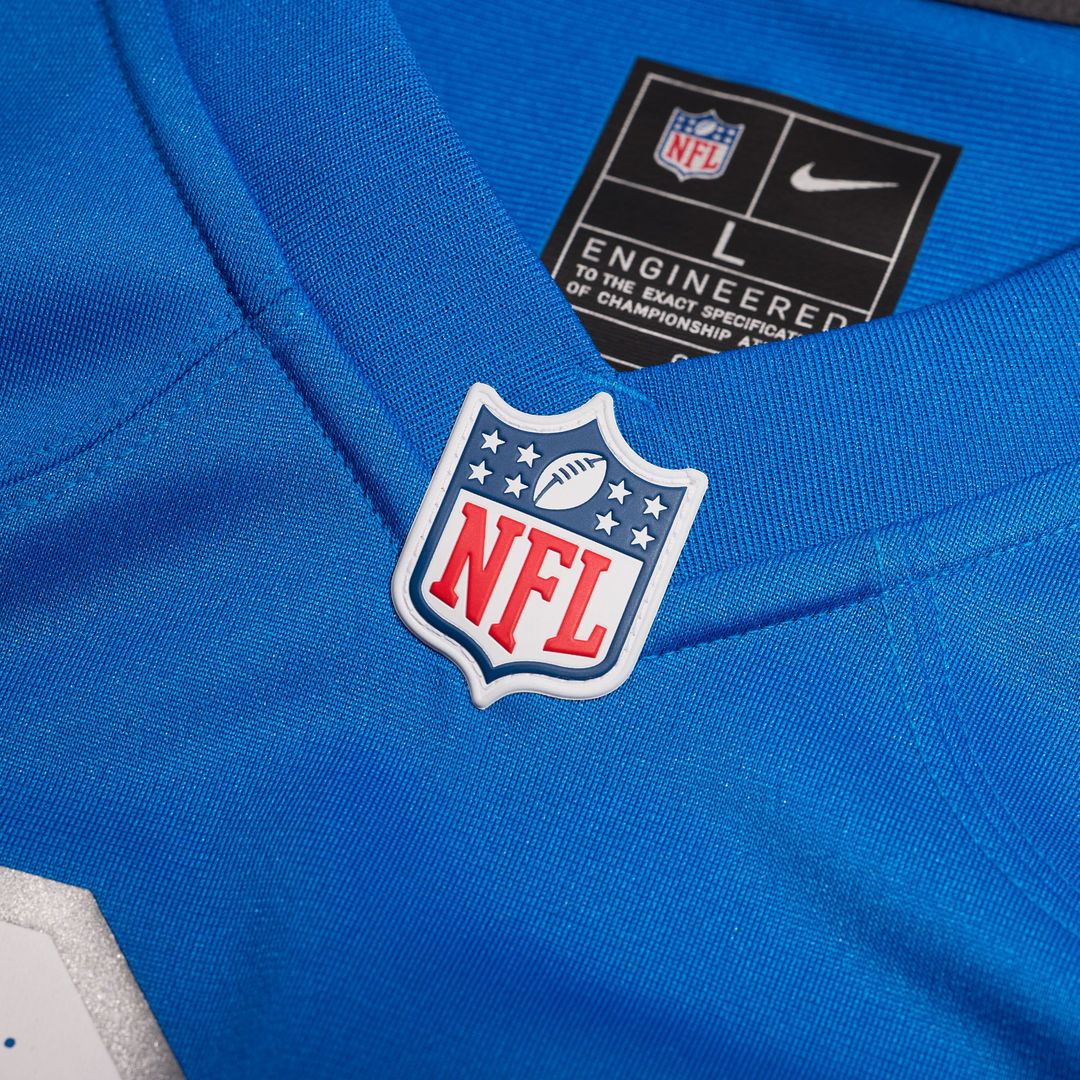 Khalil Dorsey Detroit Lions Nike Team Game Jersey - Blue